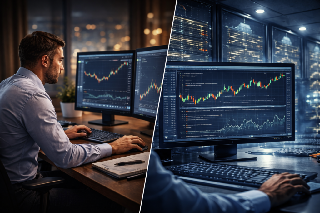 Manual vs automated trading for signal providers
